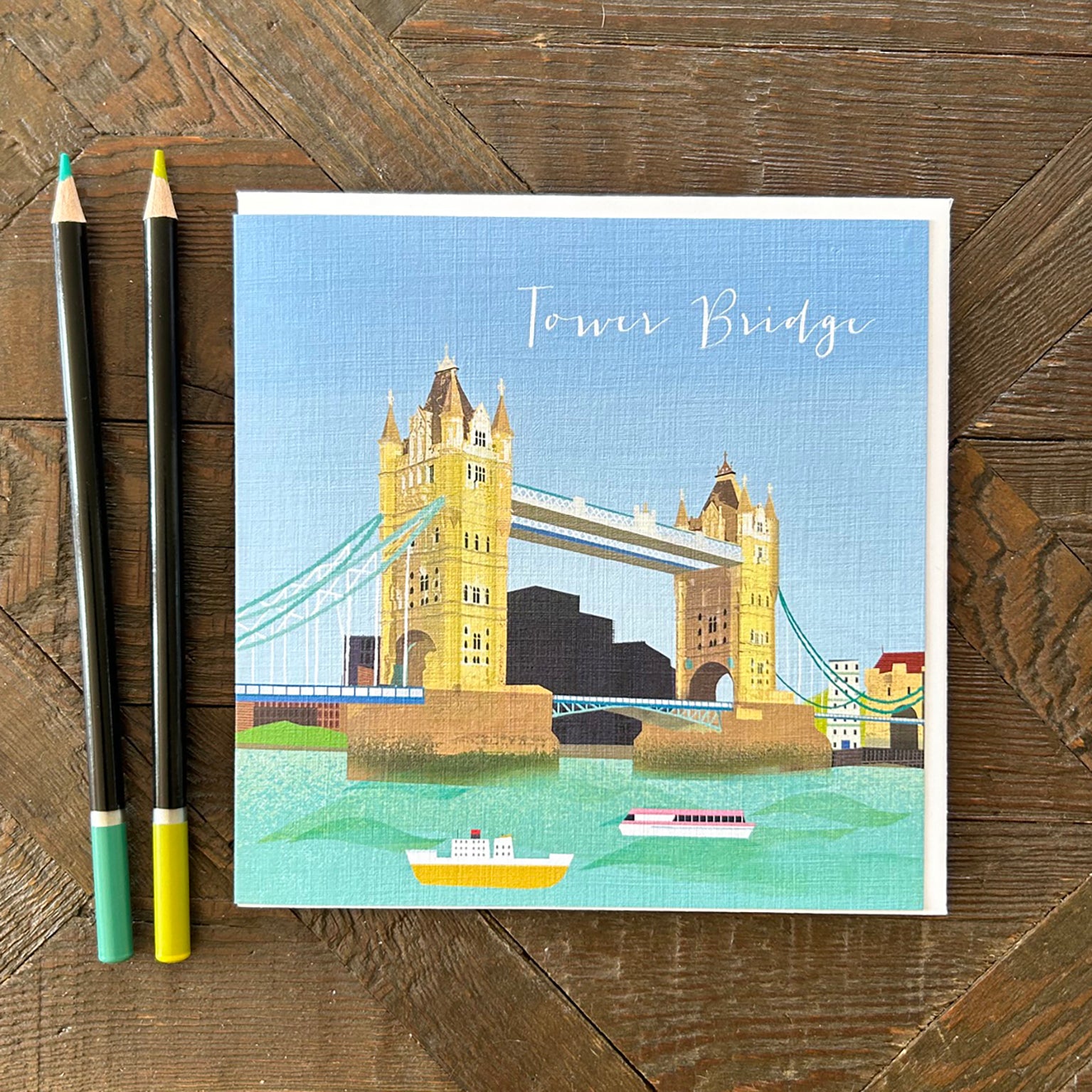 NT18 Tower Bridge greetings card