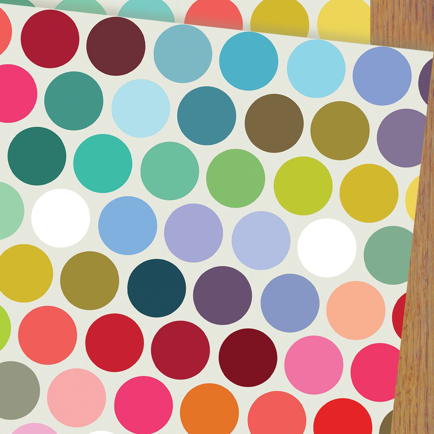 WP138 bauhaus spot wrapping paper