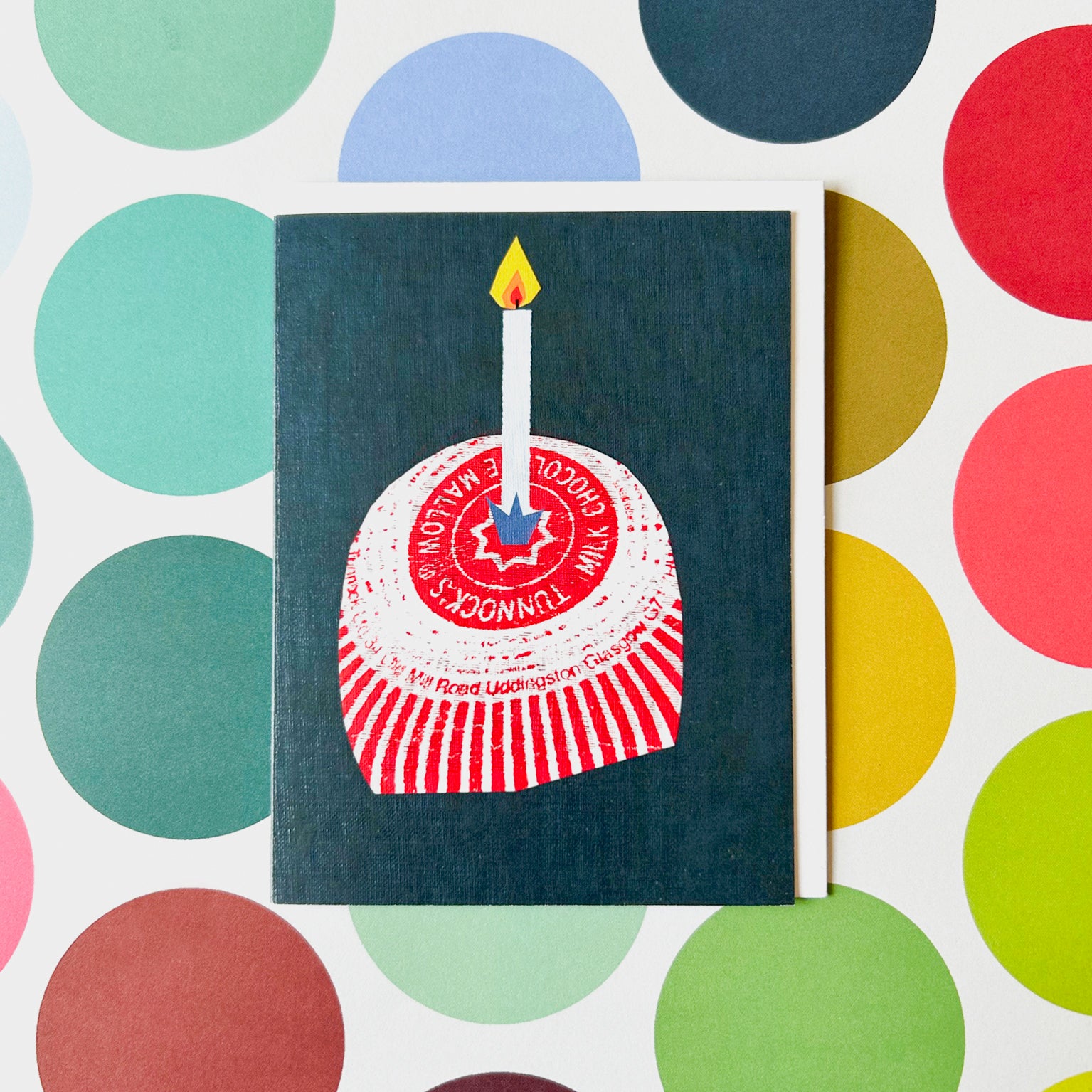 AL02 mini tunnocks teacake card