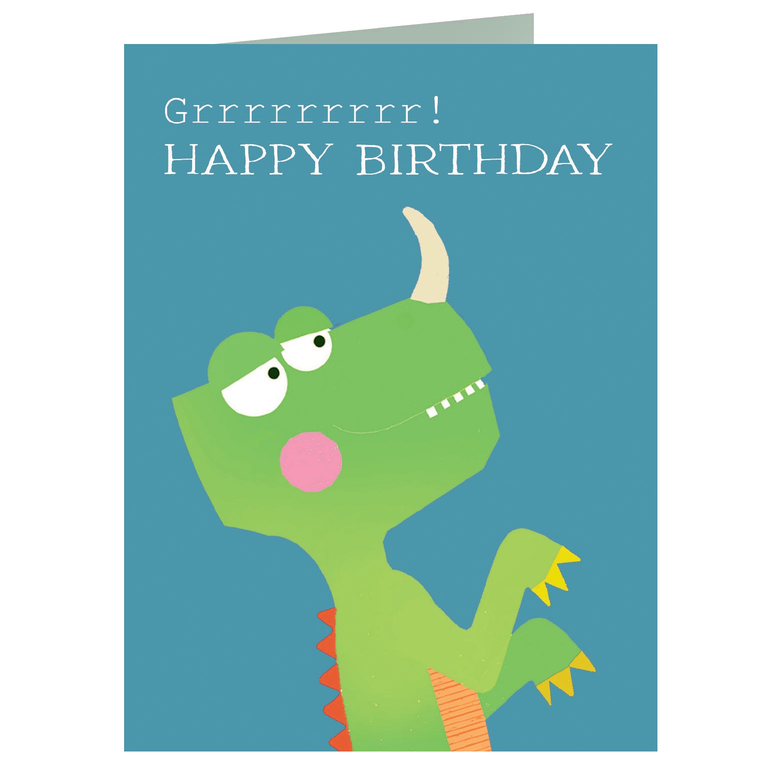 AL03 mini dinosaur birthday card