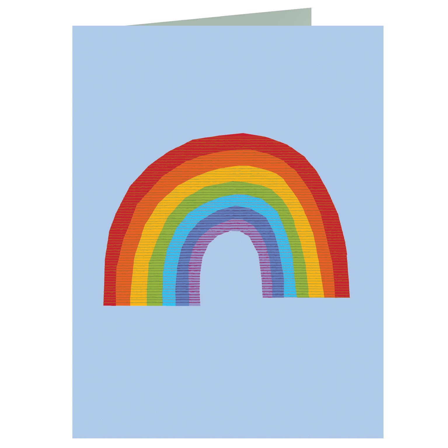 AL11 mini rainbow greetings card