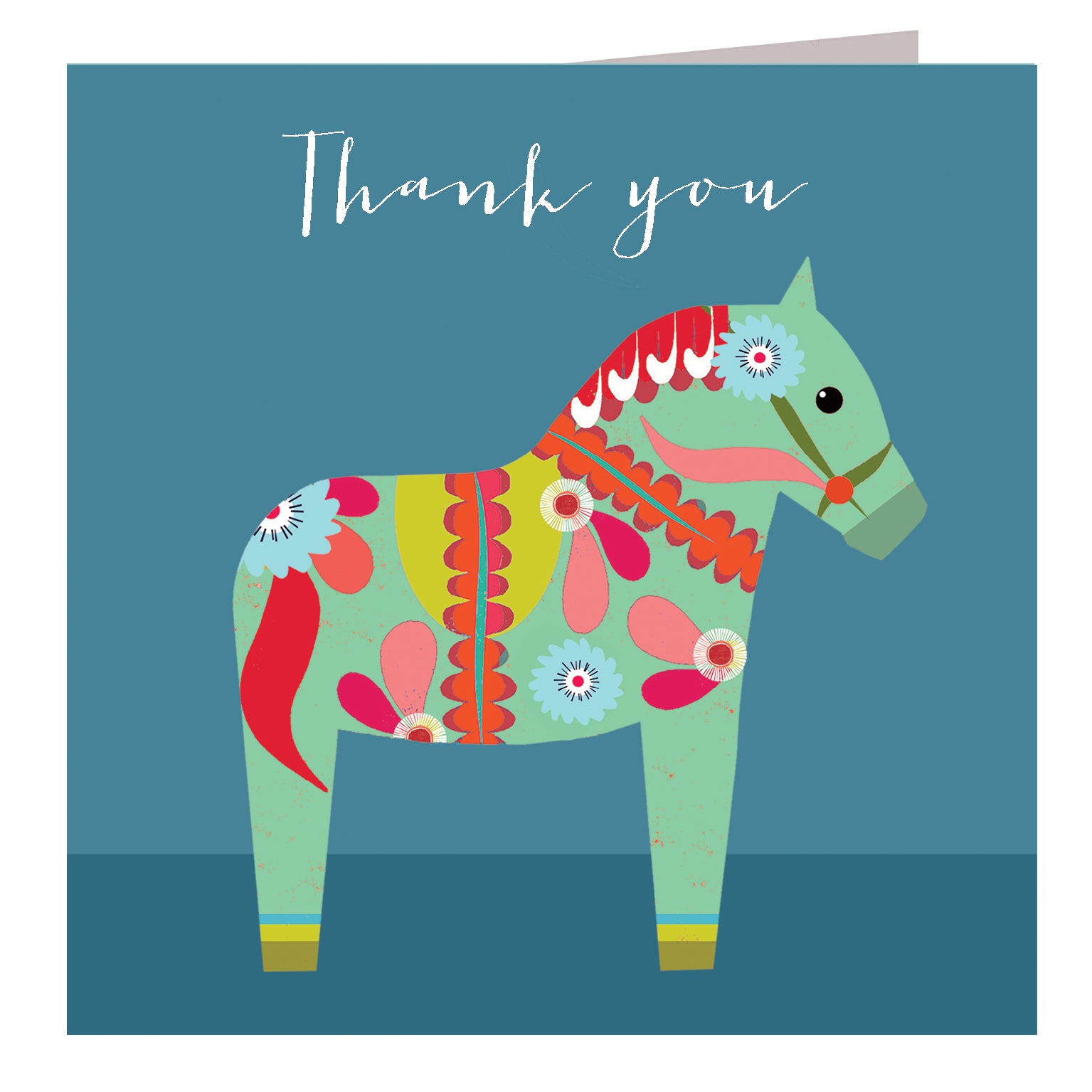 FK01 silver foiled thank you card
