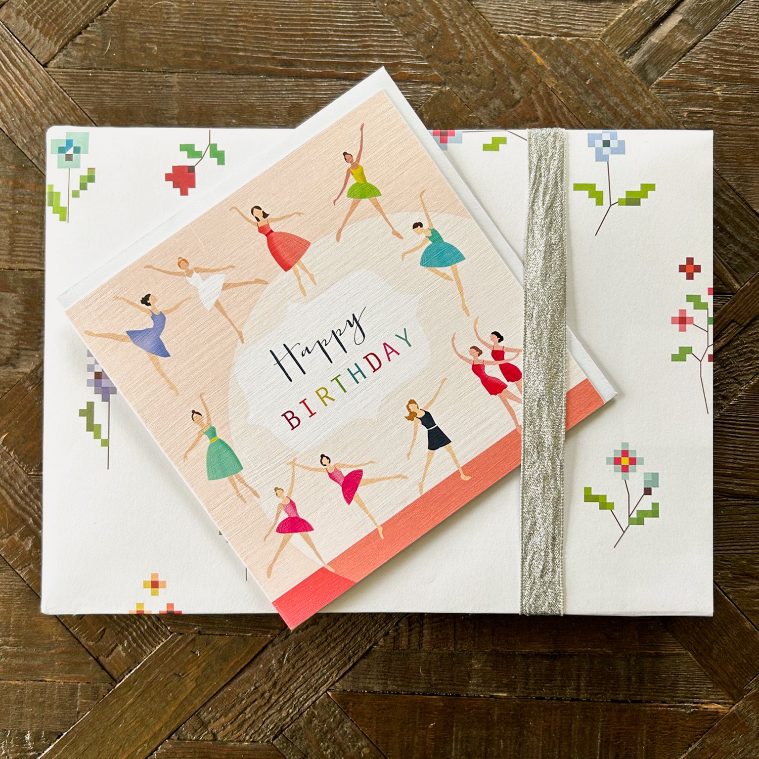 HBG01 ballet happy birthday card