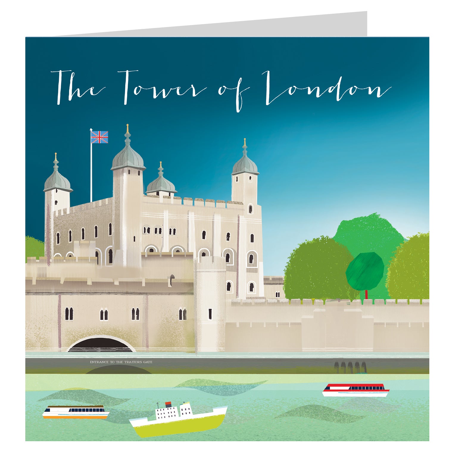 NT15 The Tower of London greetings card