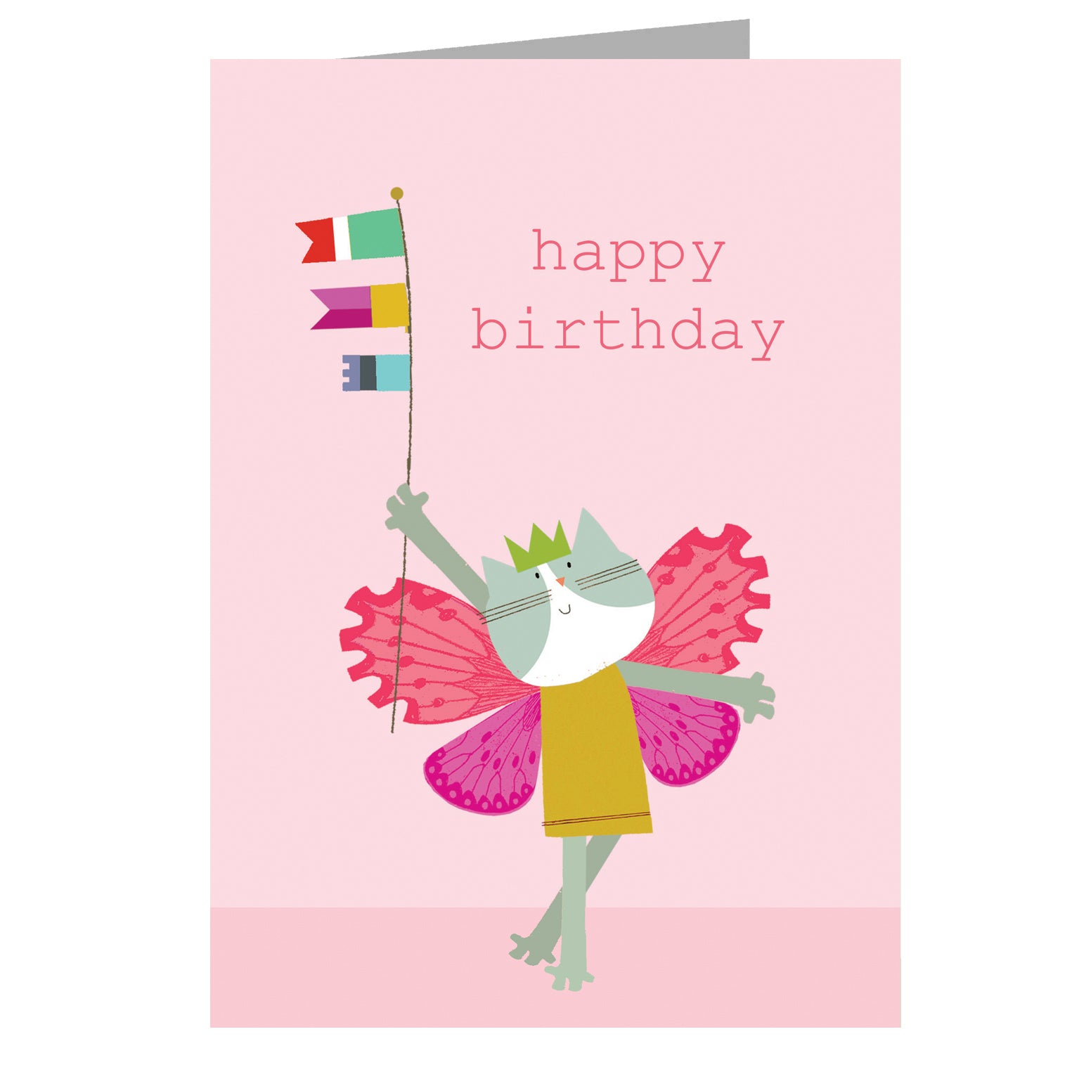 PA04 cat happy birthday card