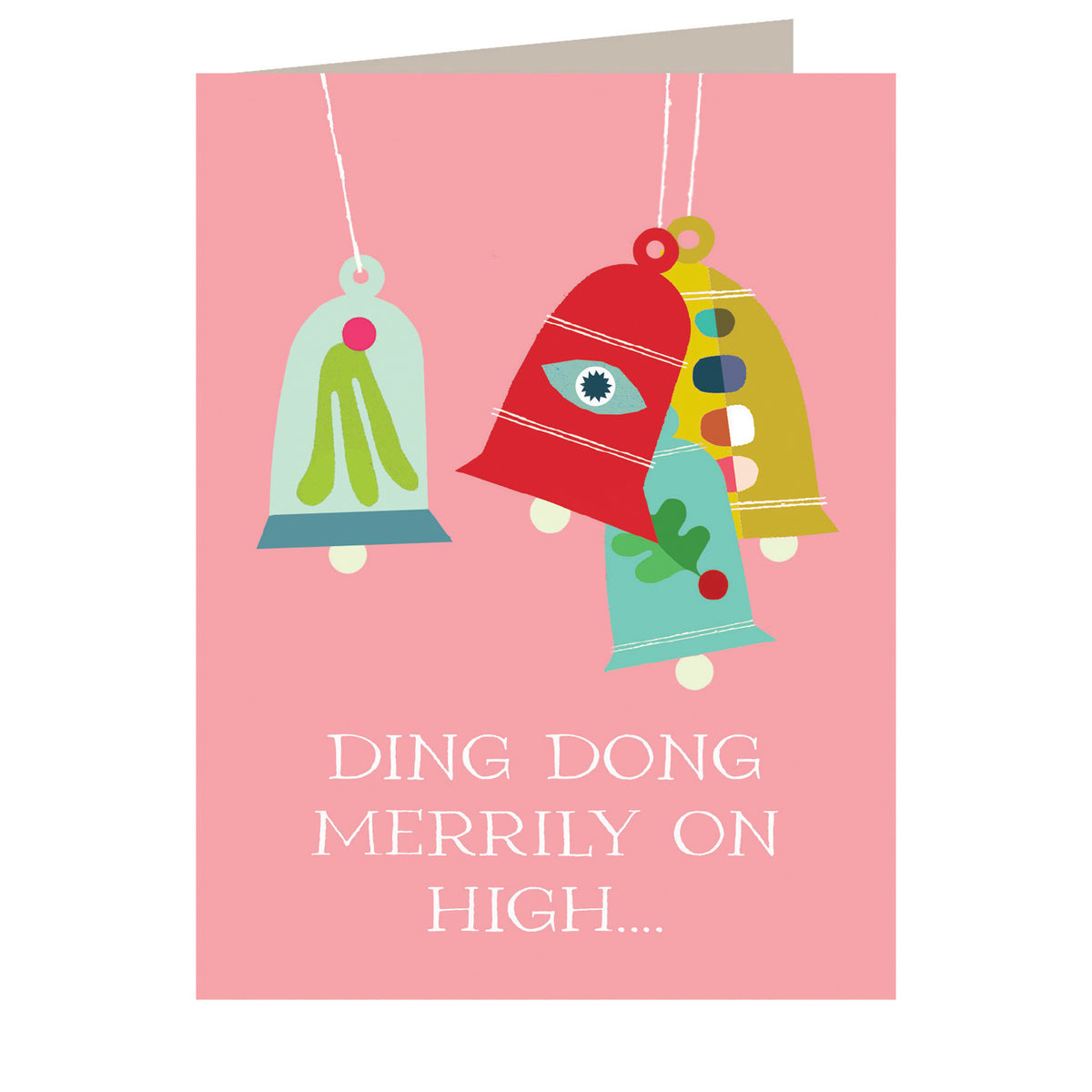 TPK04 mini christmas bells card